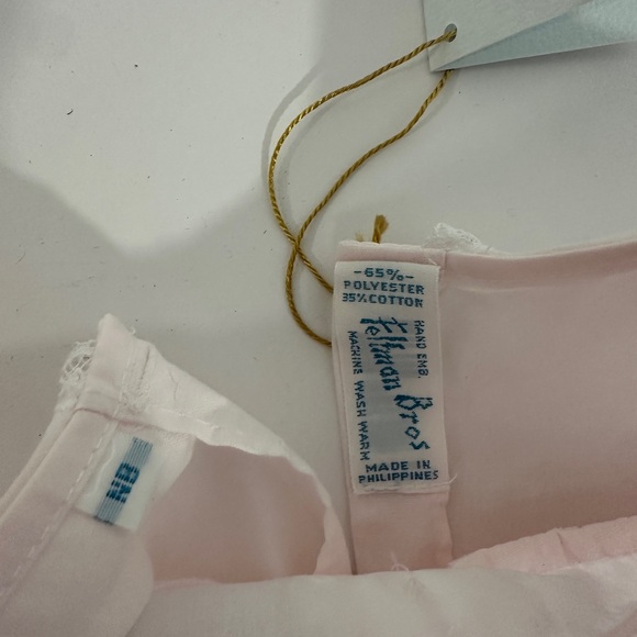 COPY - Pink Lace Trim Baby Dress Set - Picture 4 of 7